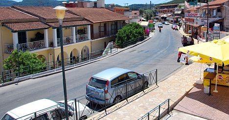 Moraitika - Blick aus dem Hotel Alkionis